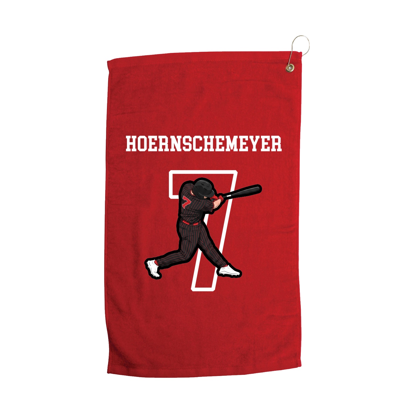 Golf Towel — Shirsey in Red