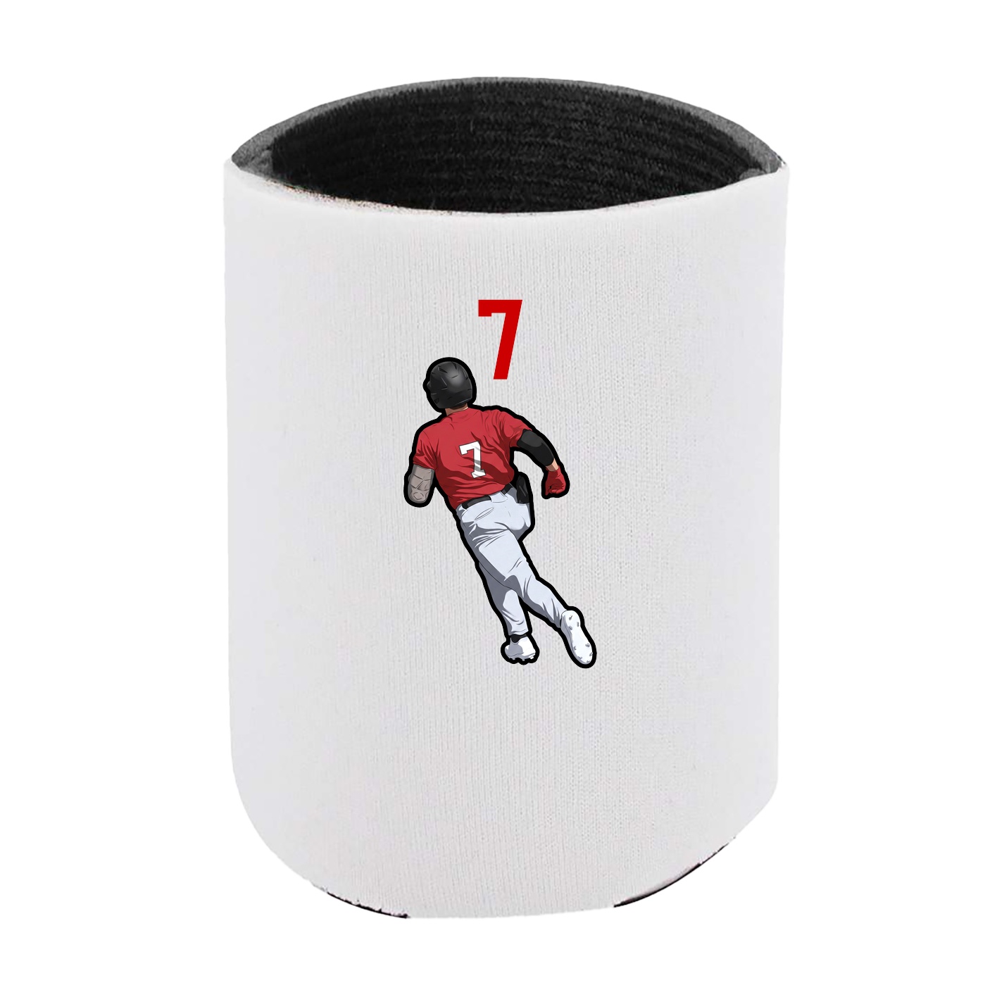 Can Holder — Number Top in White
