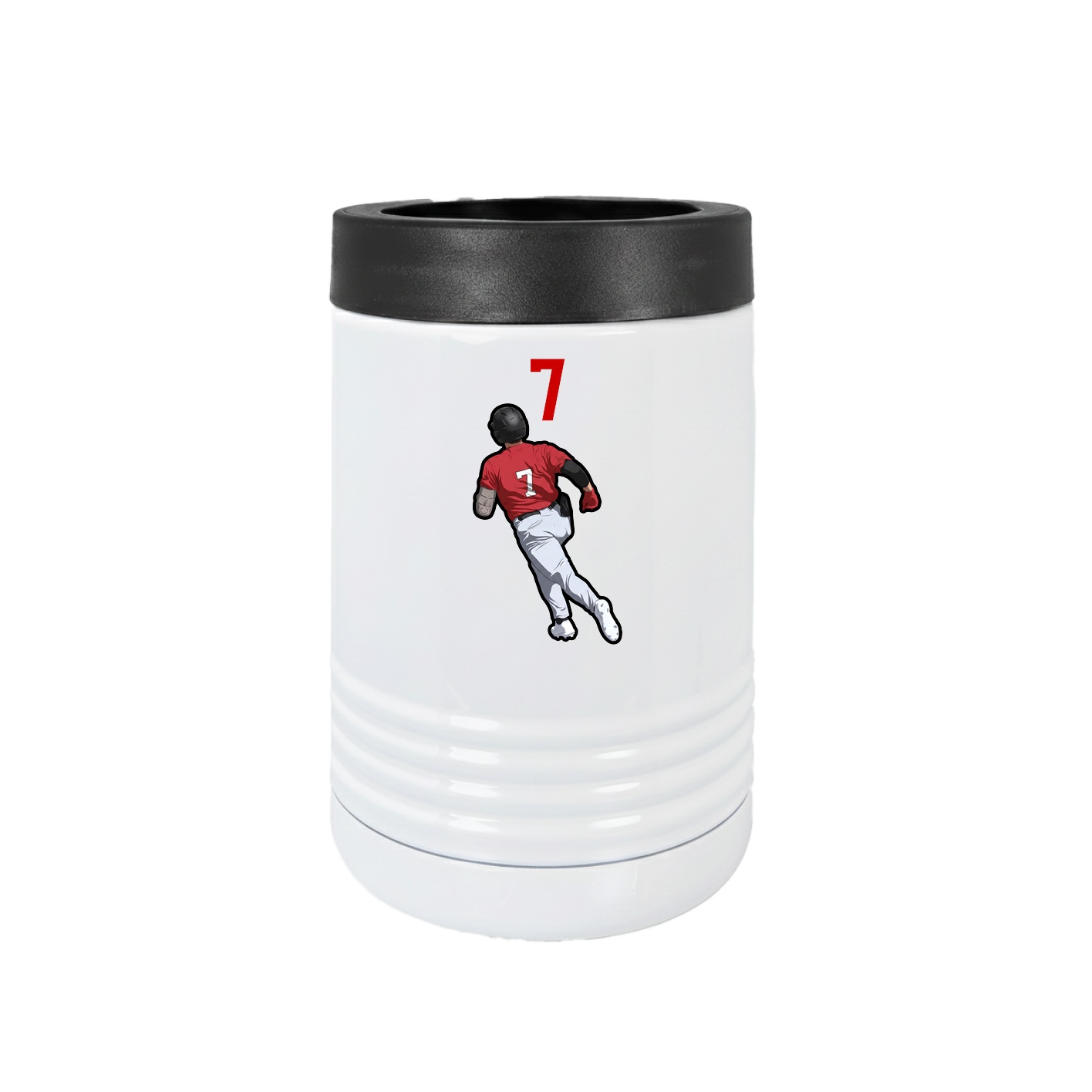 Beverage Holder — Number Top in White