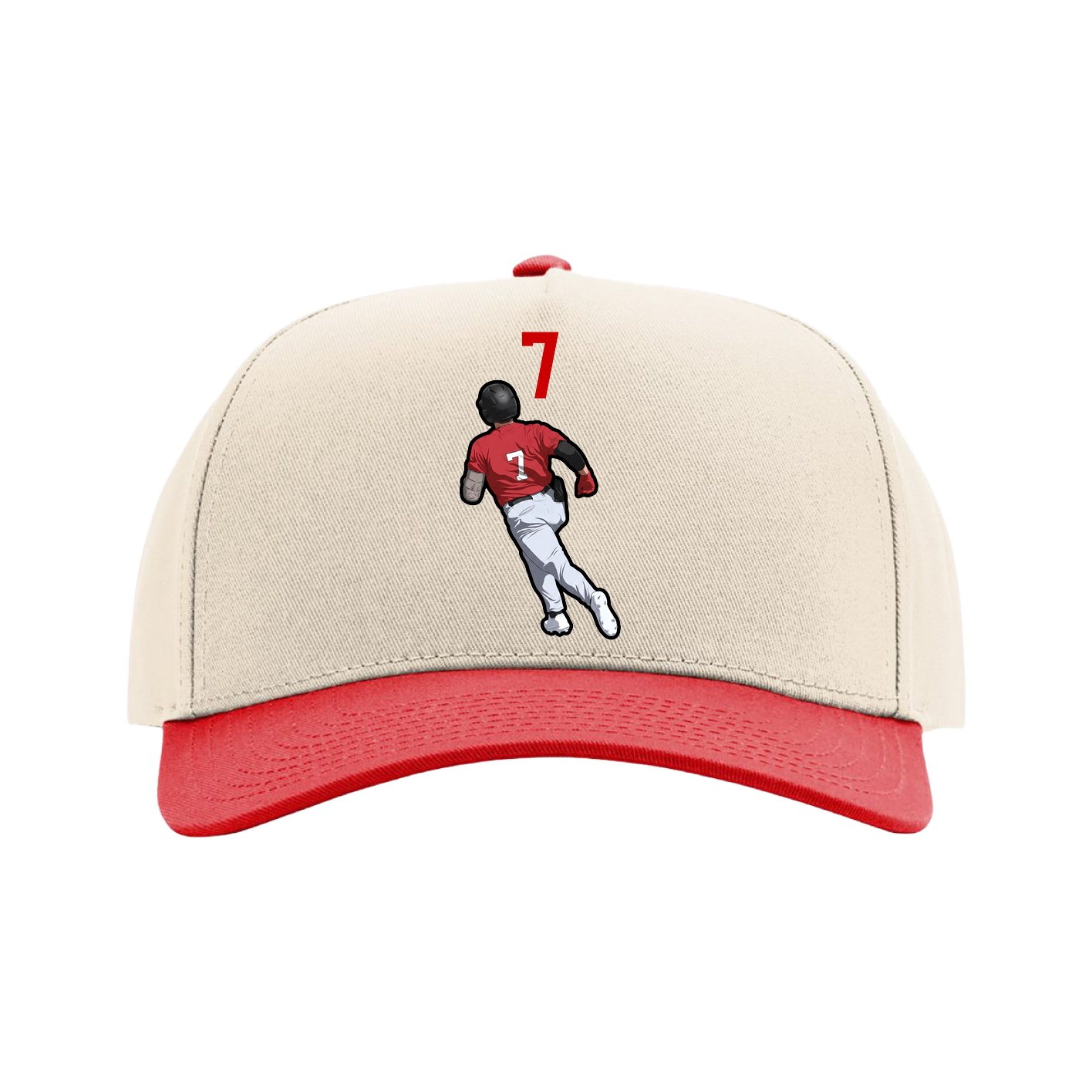 Full Fabric Five-Panel Champ Cap