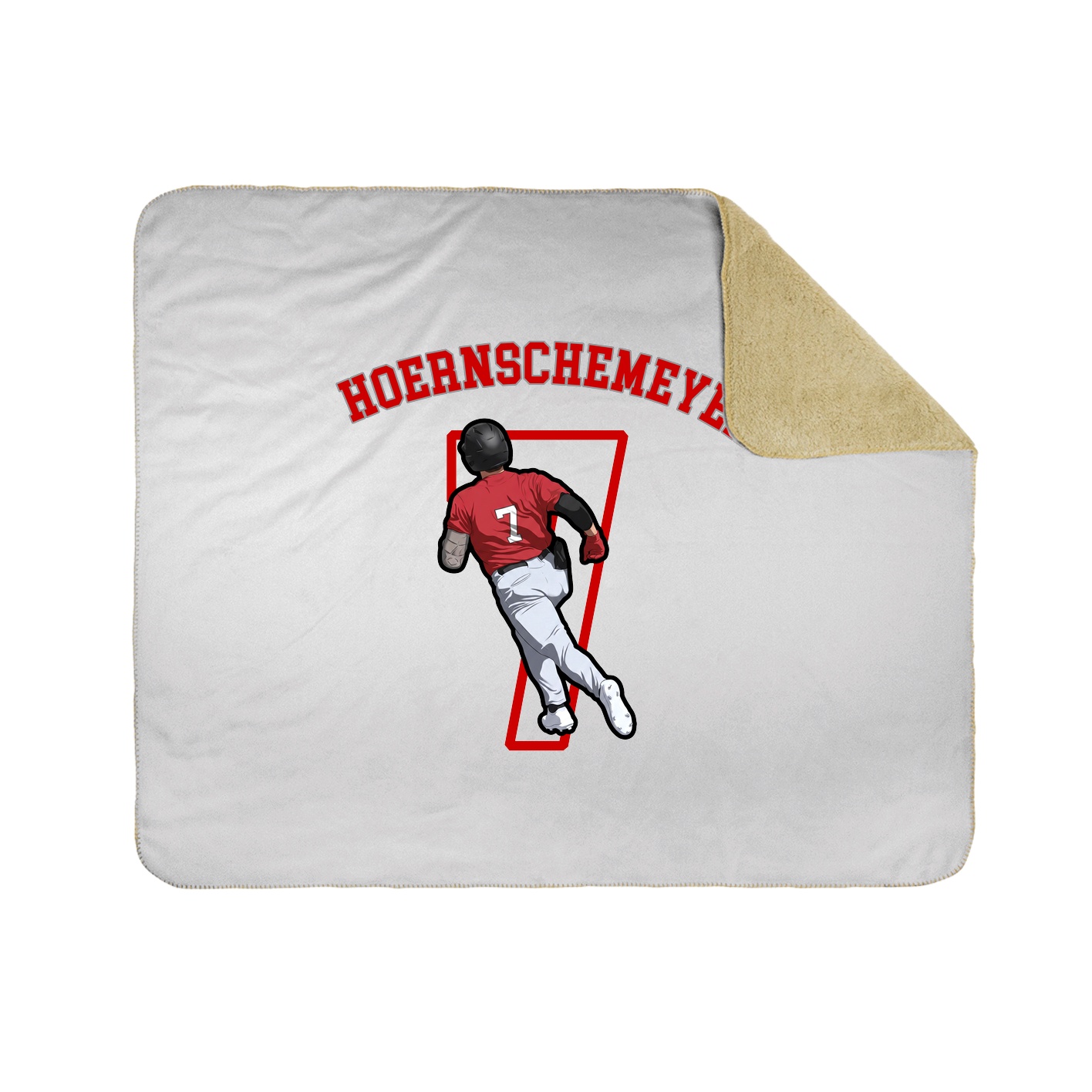 Throw Blanket — Shirsey Arch in White