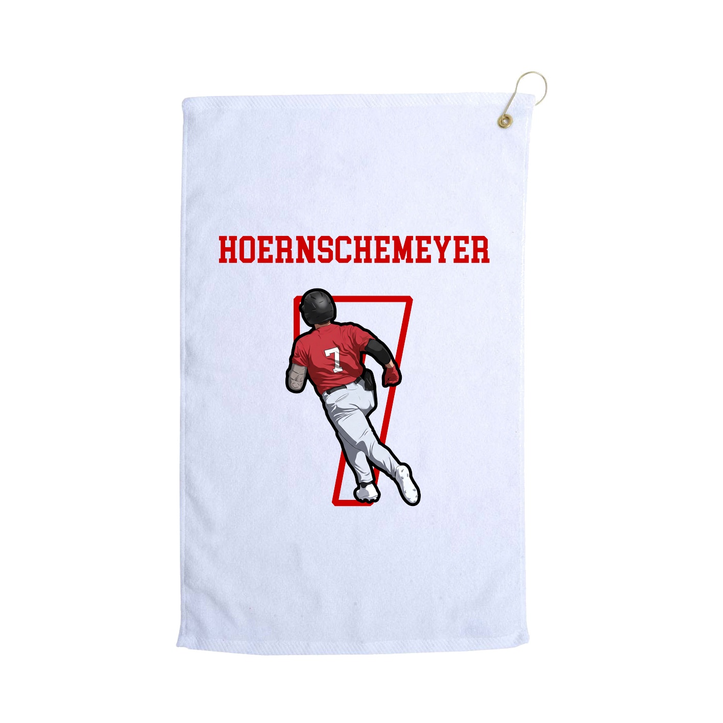 Golf Towel — Shirsey in White