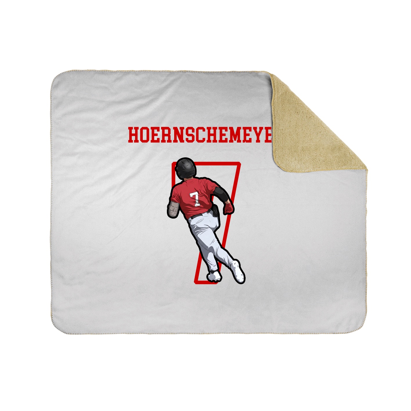 50x60 Sherpa Lined Throw Blanket