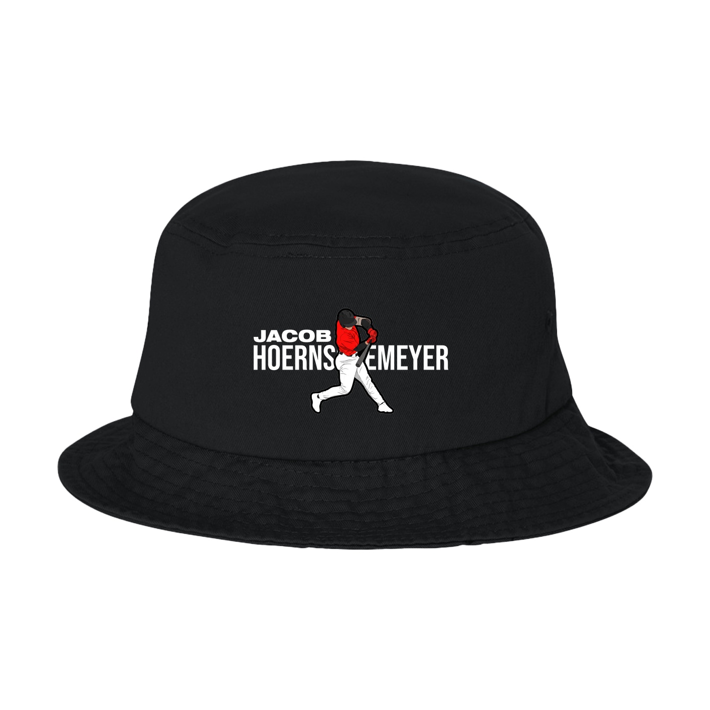 Bucket Cap — Player Name in Black