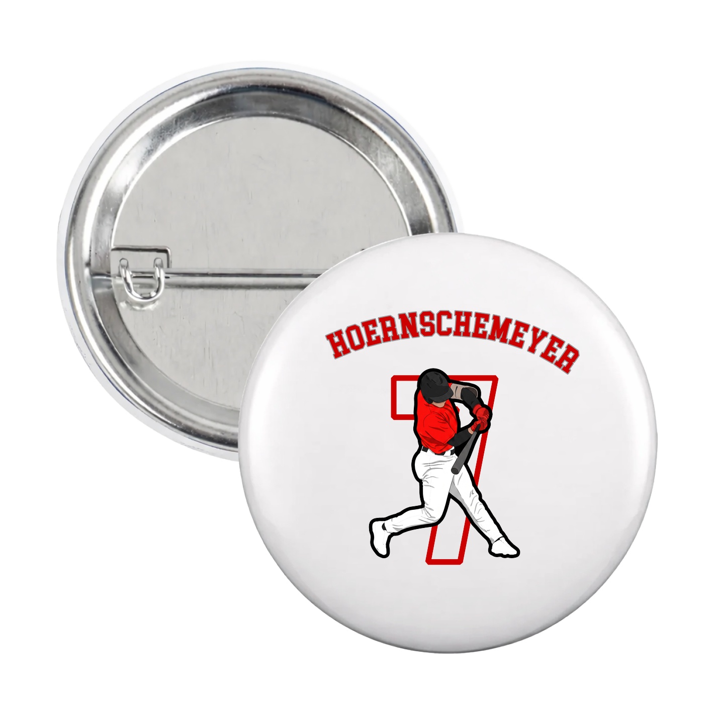 Game Day Button — Shirsey Arch in White