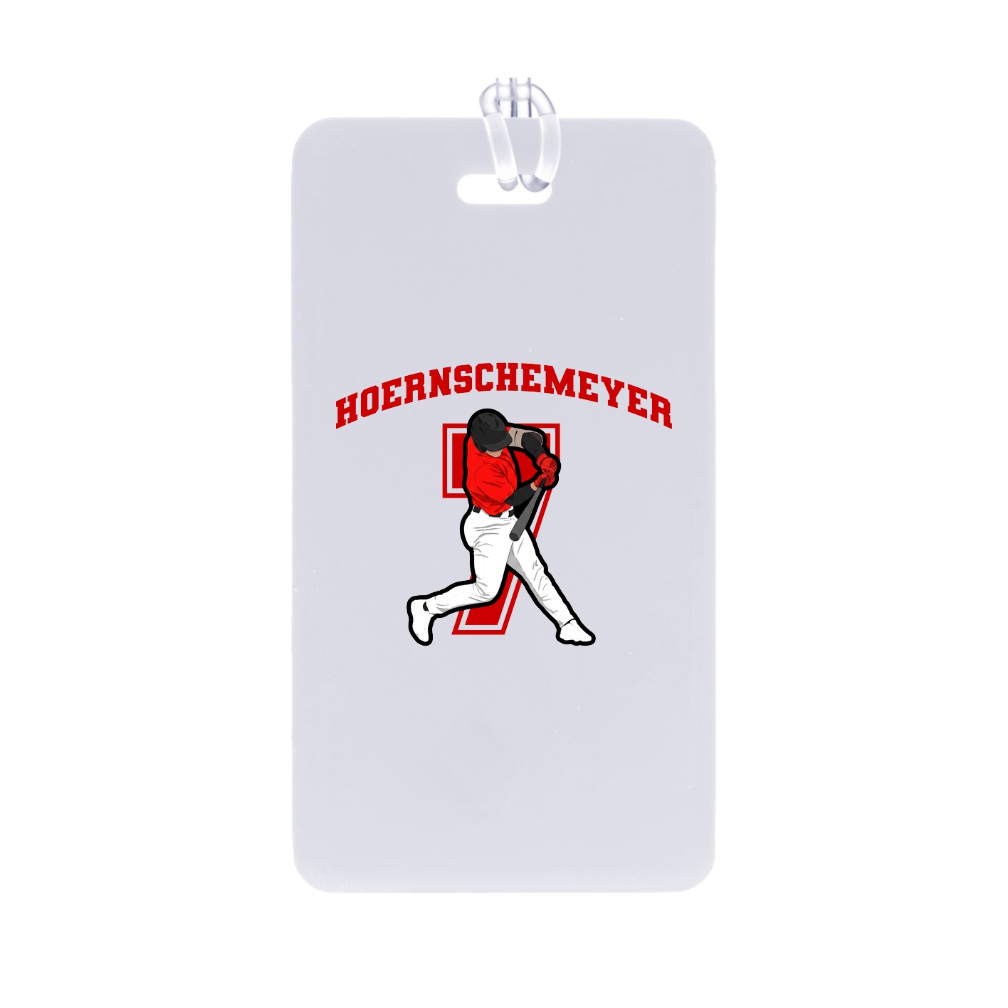 Bag Tag — Number in Classic