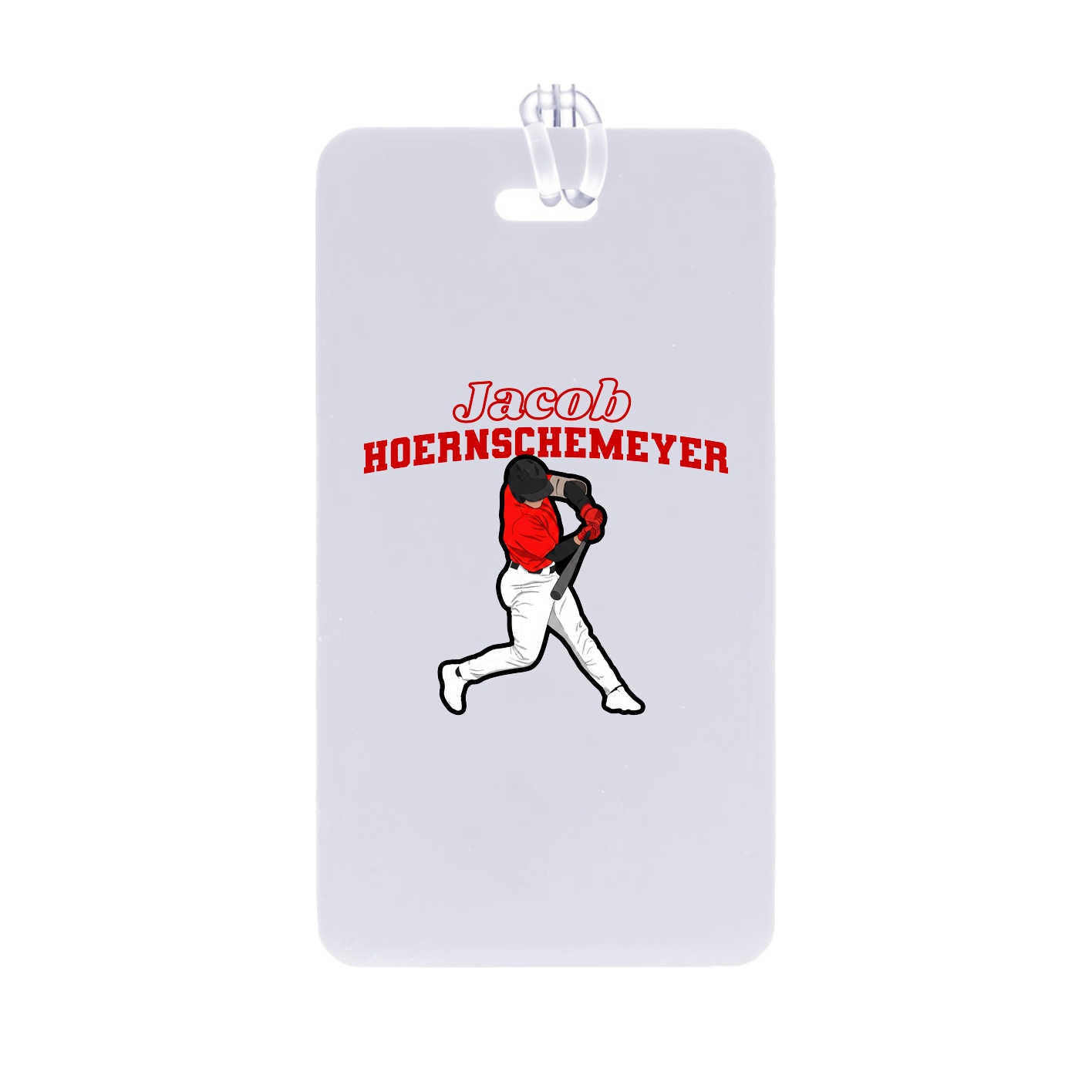 Bag Tag — Name Arch in Classic