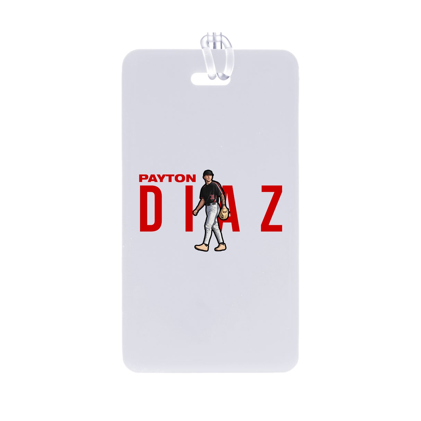 Bag Tag — Player Name in Classic