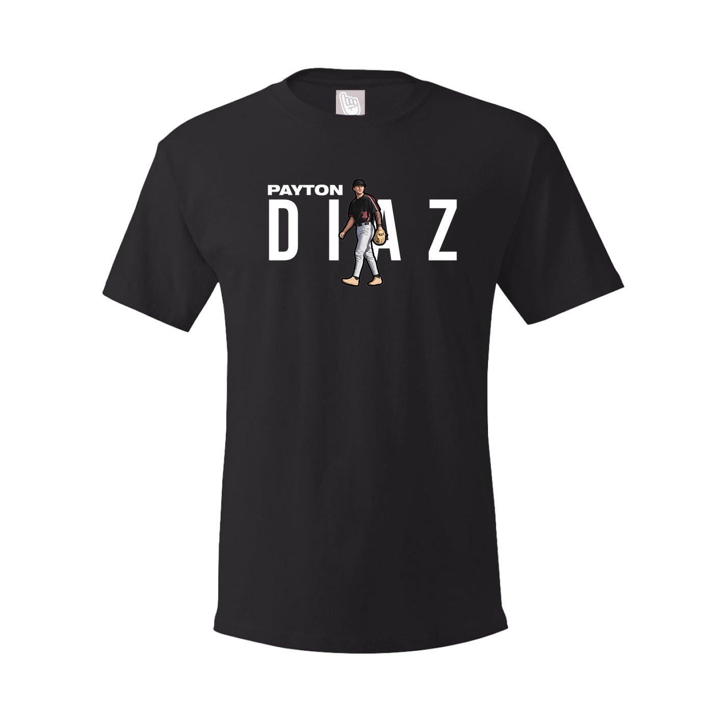 Tee — Player Name in Black