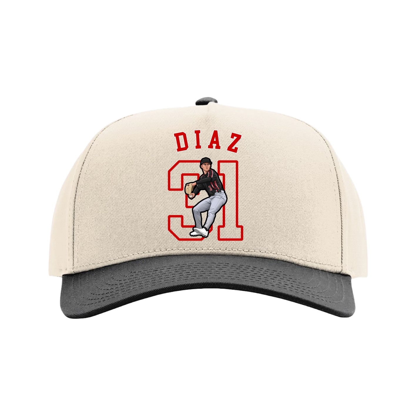Full Fabric Five-Panel Champ Cap