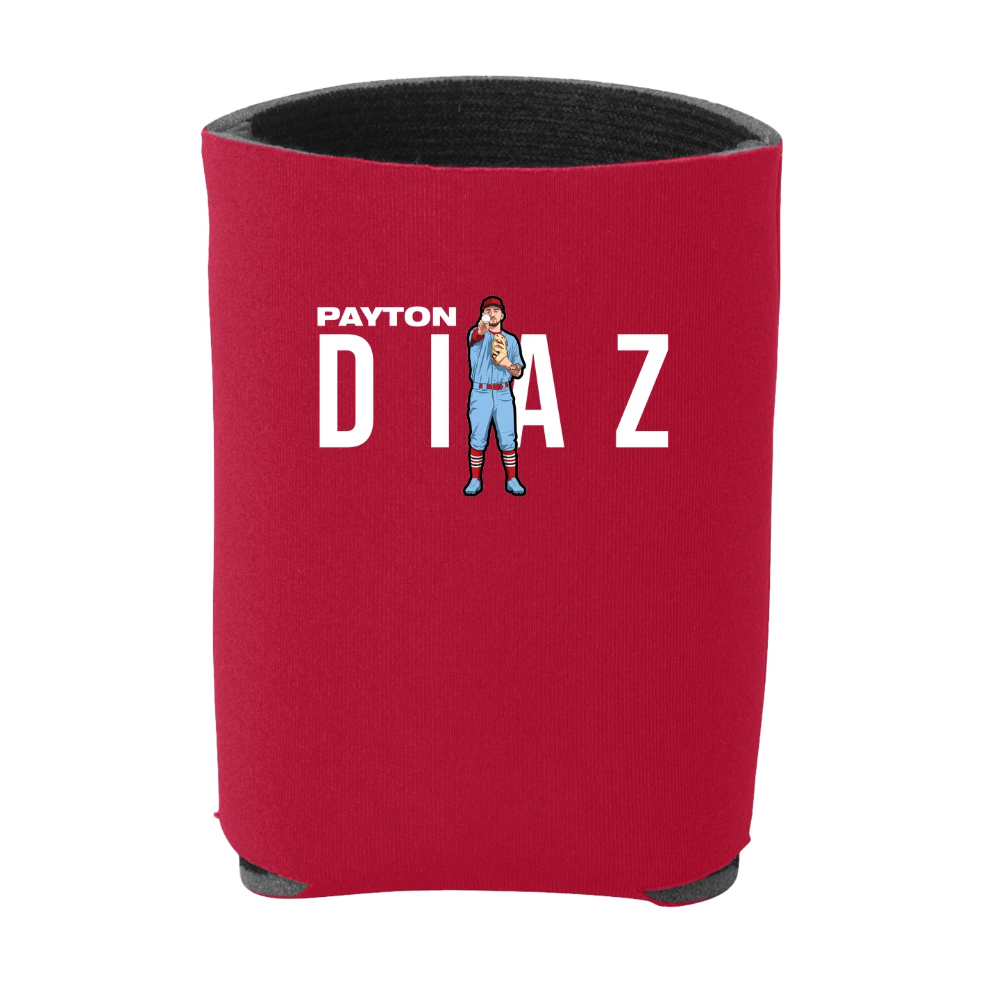 Can Holder — Player Name in Red