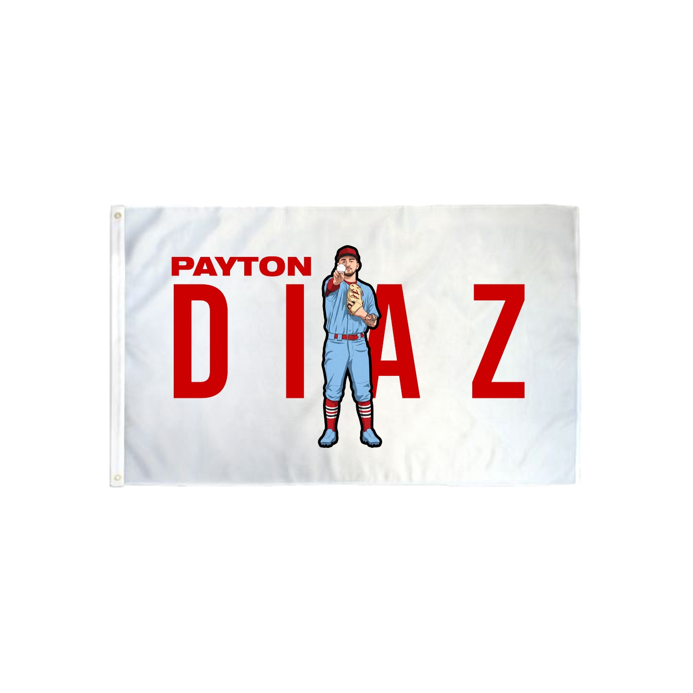 3x5 Flag — Player Name in Classic