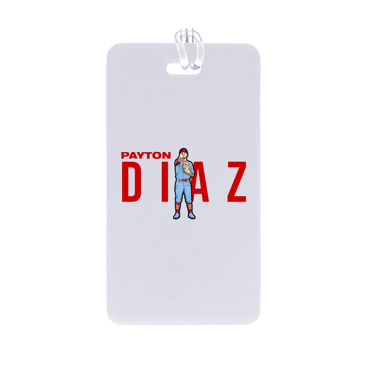 Bag Tag — Player Name in Classic