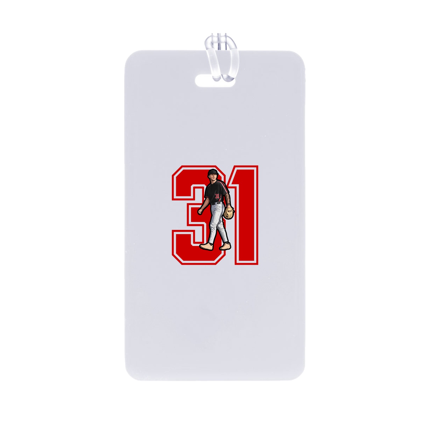Bag Tag — Number in Classic
