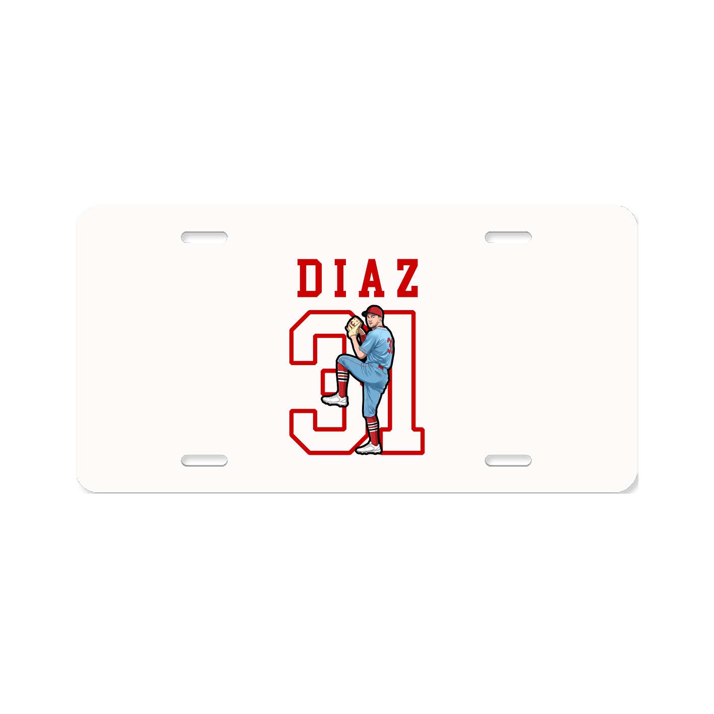 Aluminum License Plate