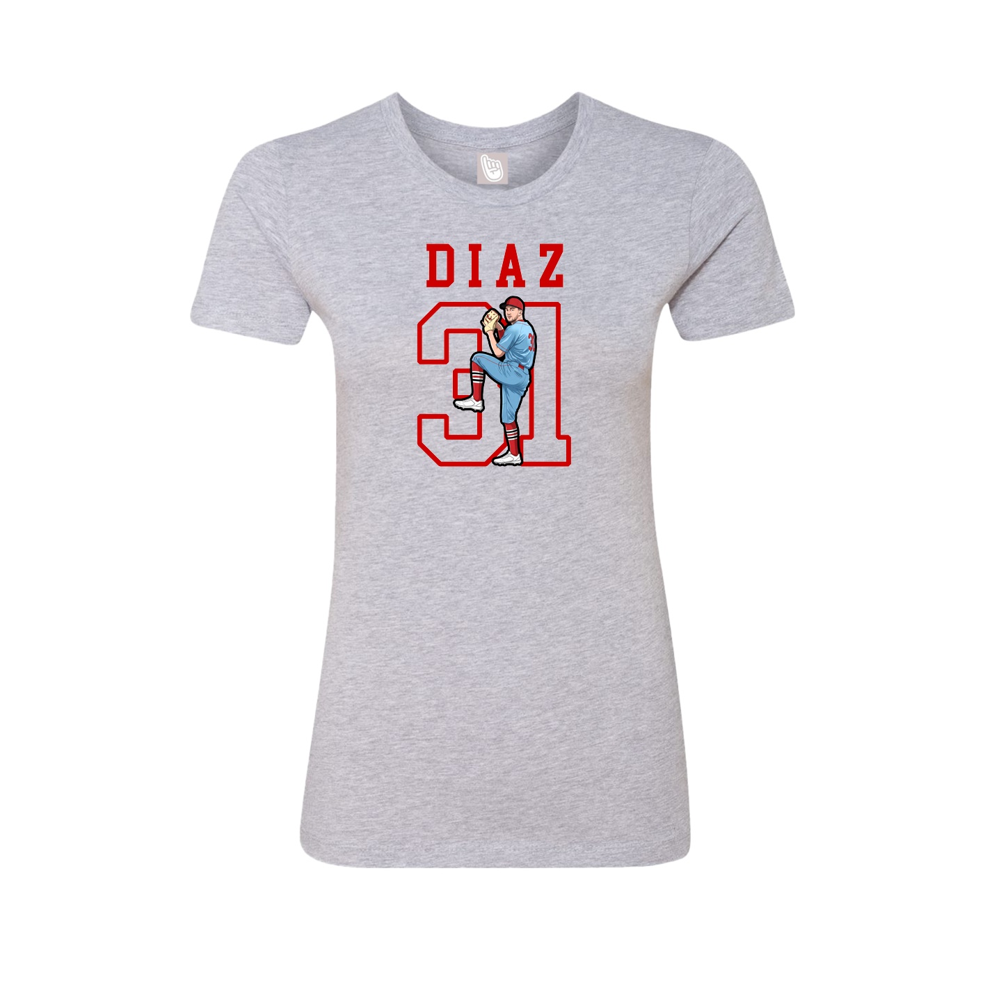 Womens Tee — Shirsey in Grey