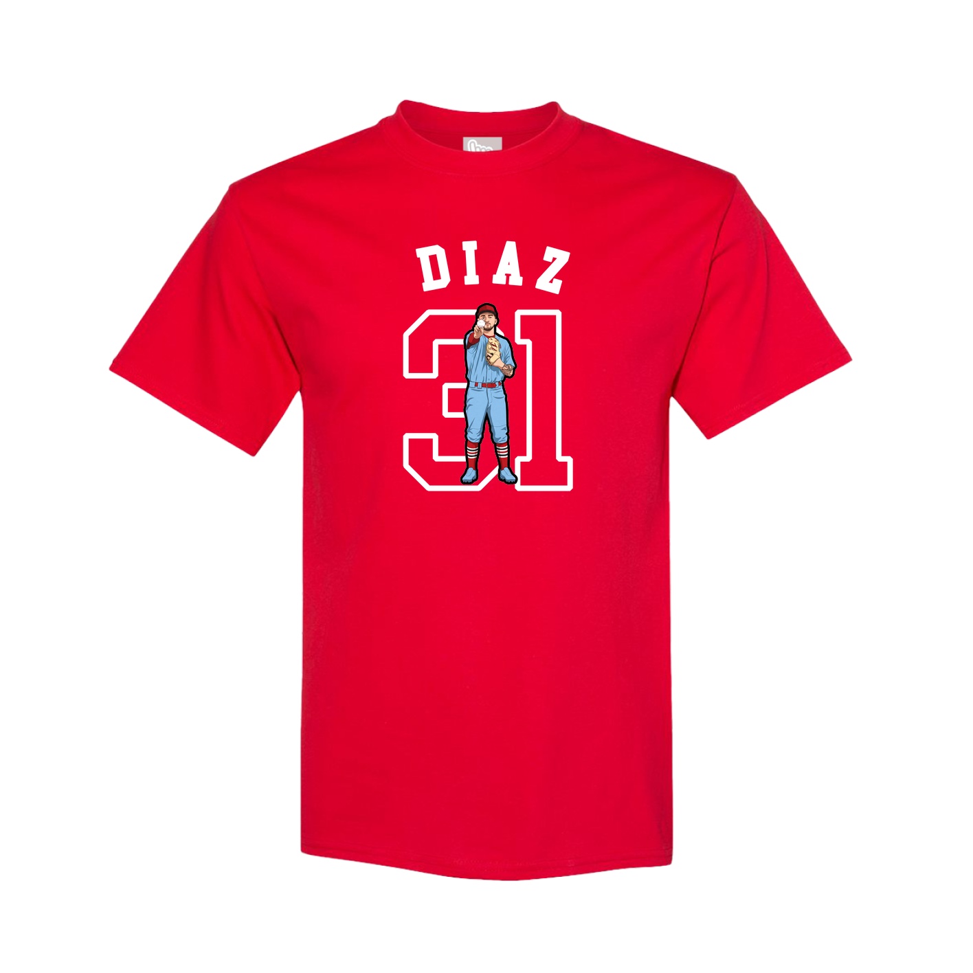Youth Tee — Shirsey Arch in Red