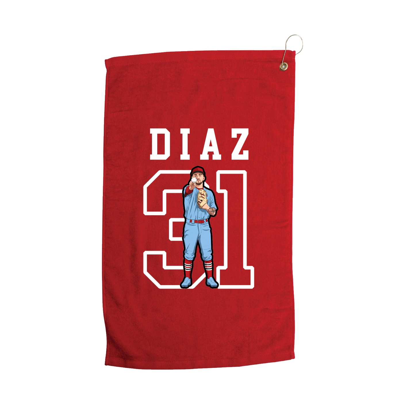 Golf Towel — Shirsey in Red