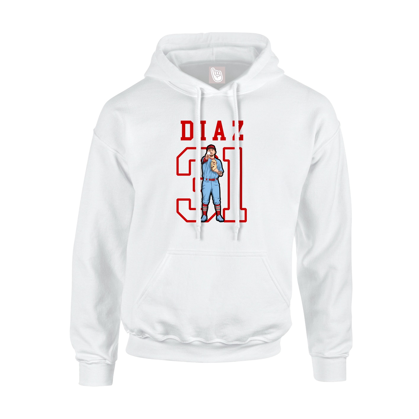Youth Hoodie — Shirsey in White