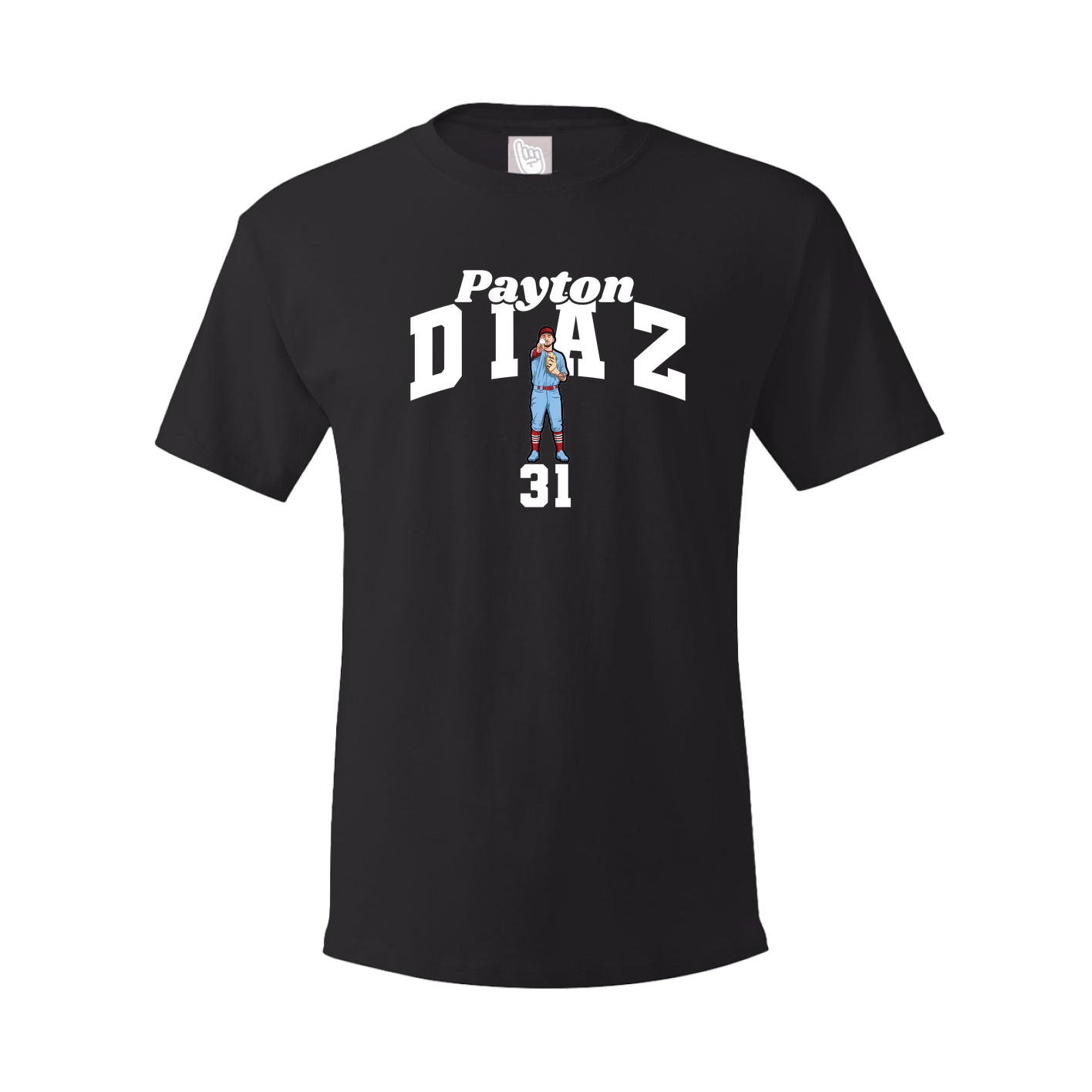 Tee — Signature Arch in Black