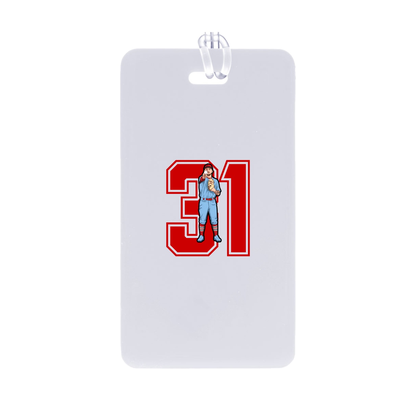 Bag Tag — Number in Classic