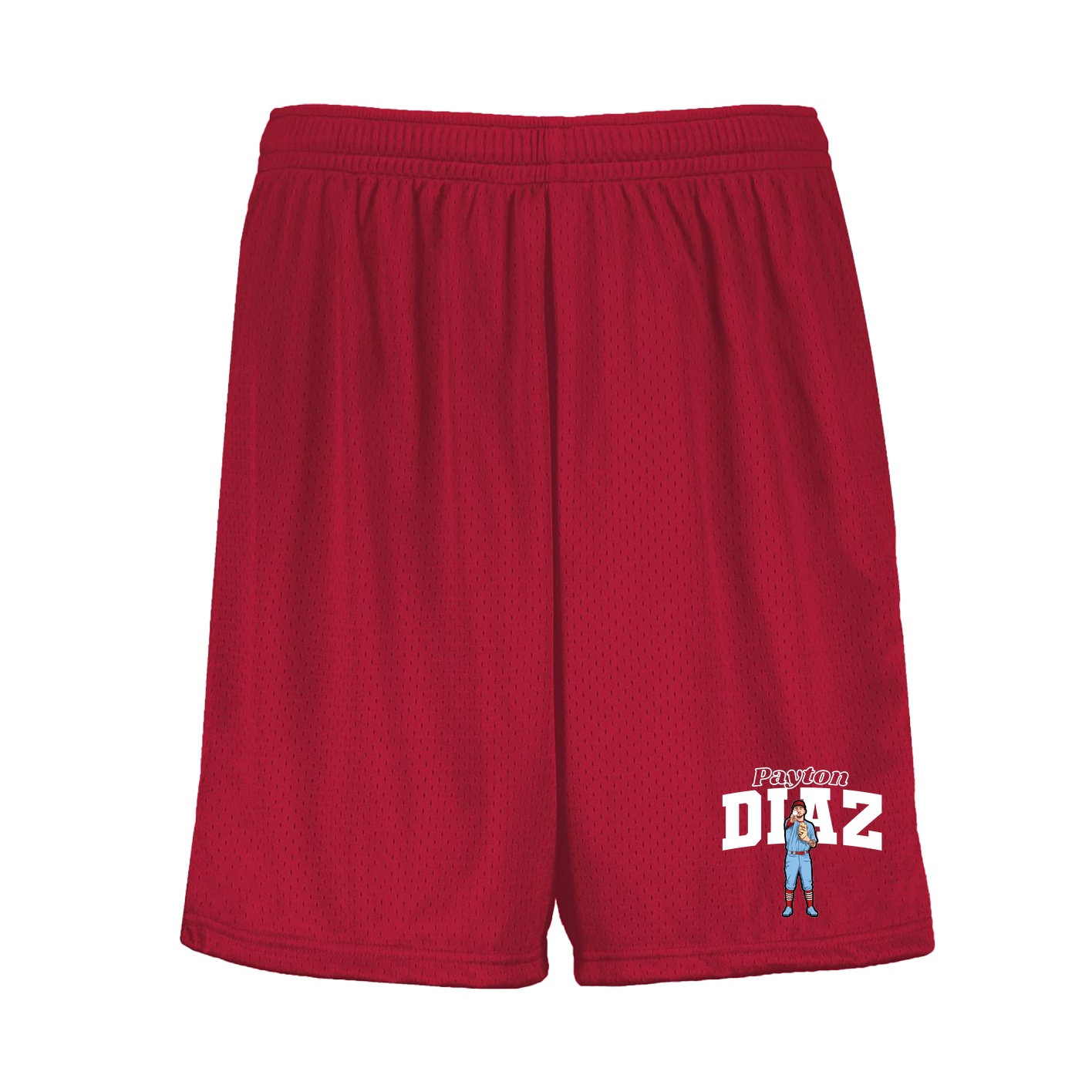 Shorts — Name Arch in Red