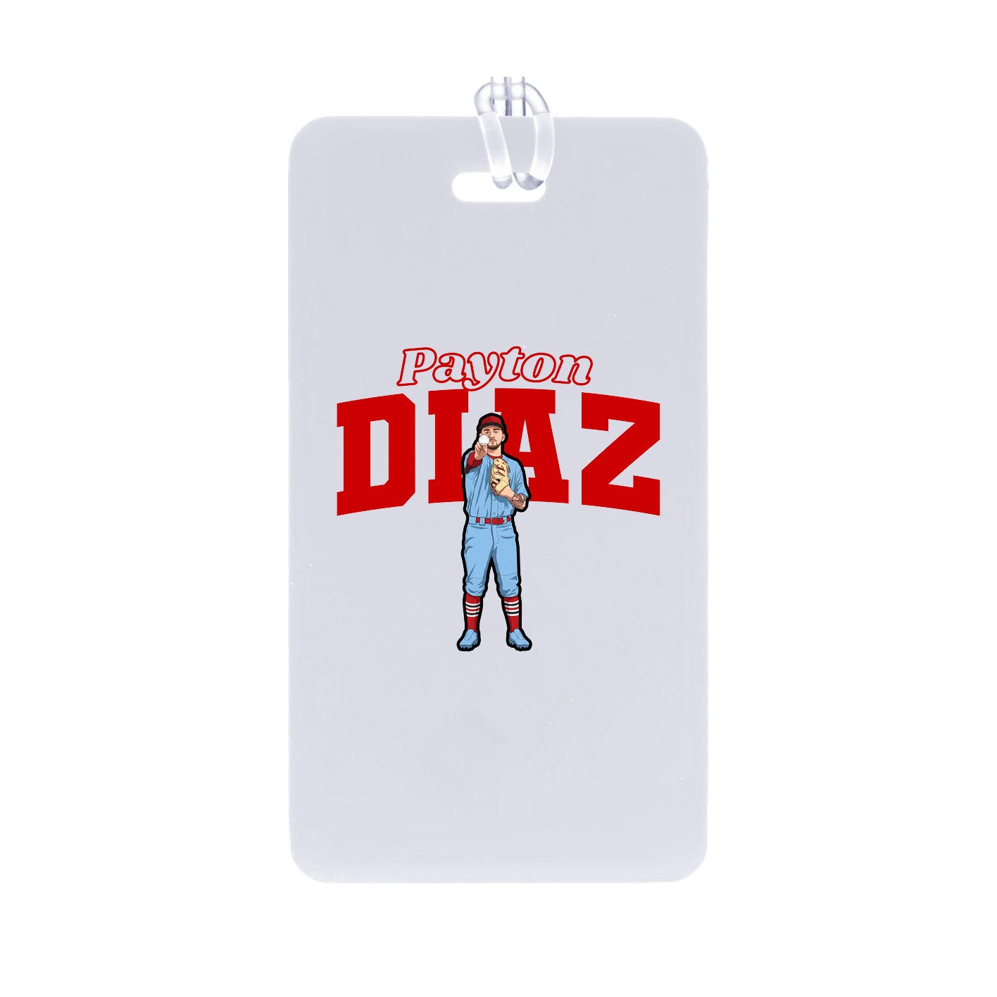 Bag Tag — Name Arch in Classic