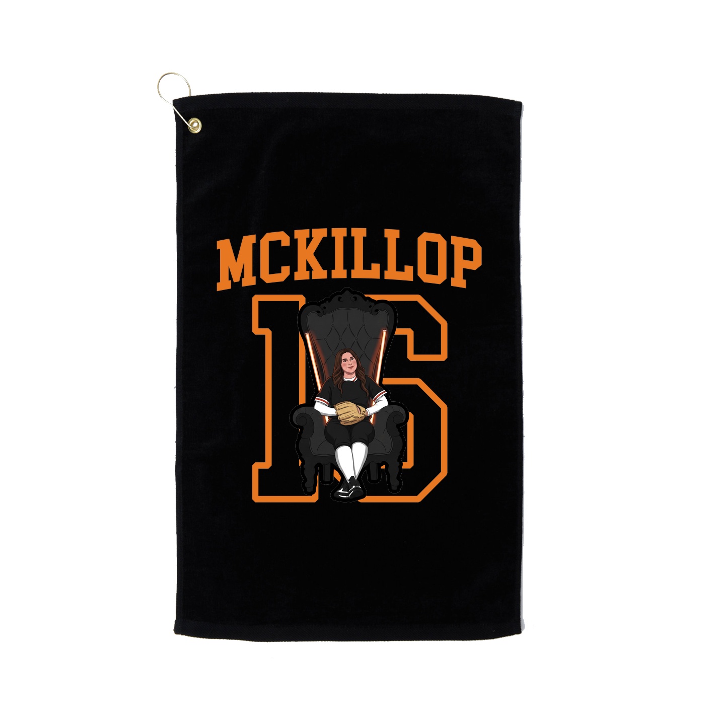 Golf Towel — Shirsey in Black
