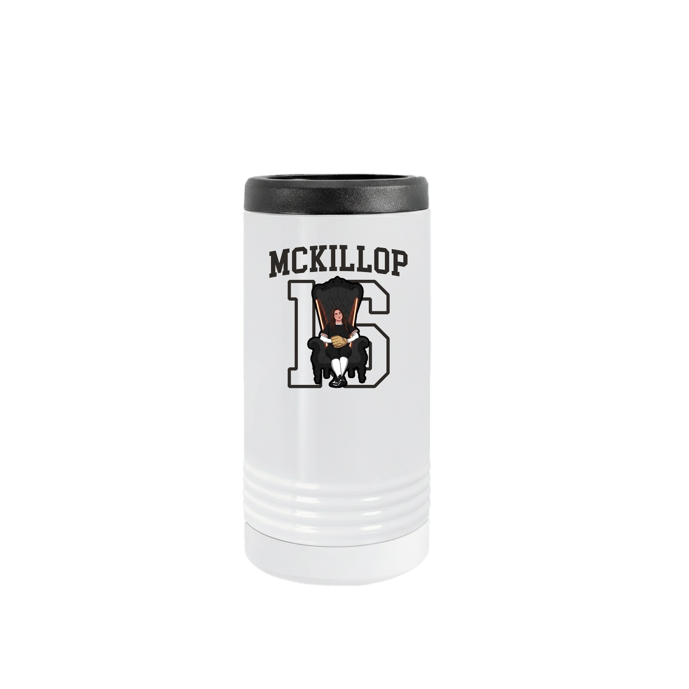 Slim Beverage Holder — Shirsey in White