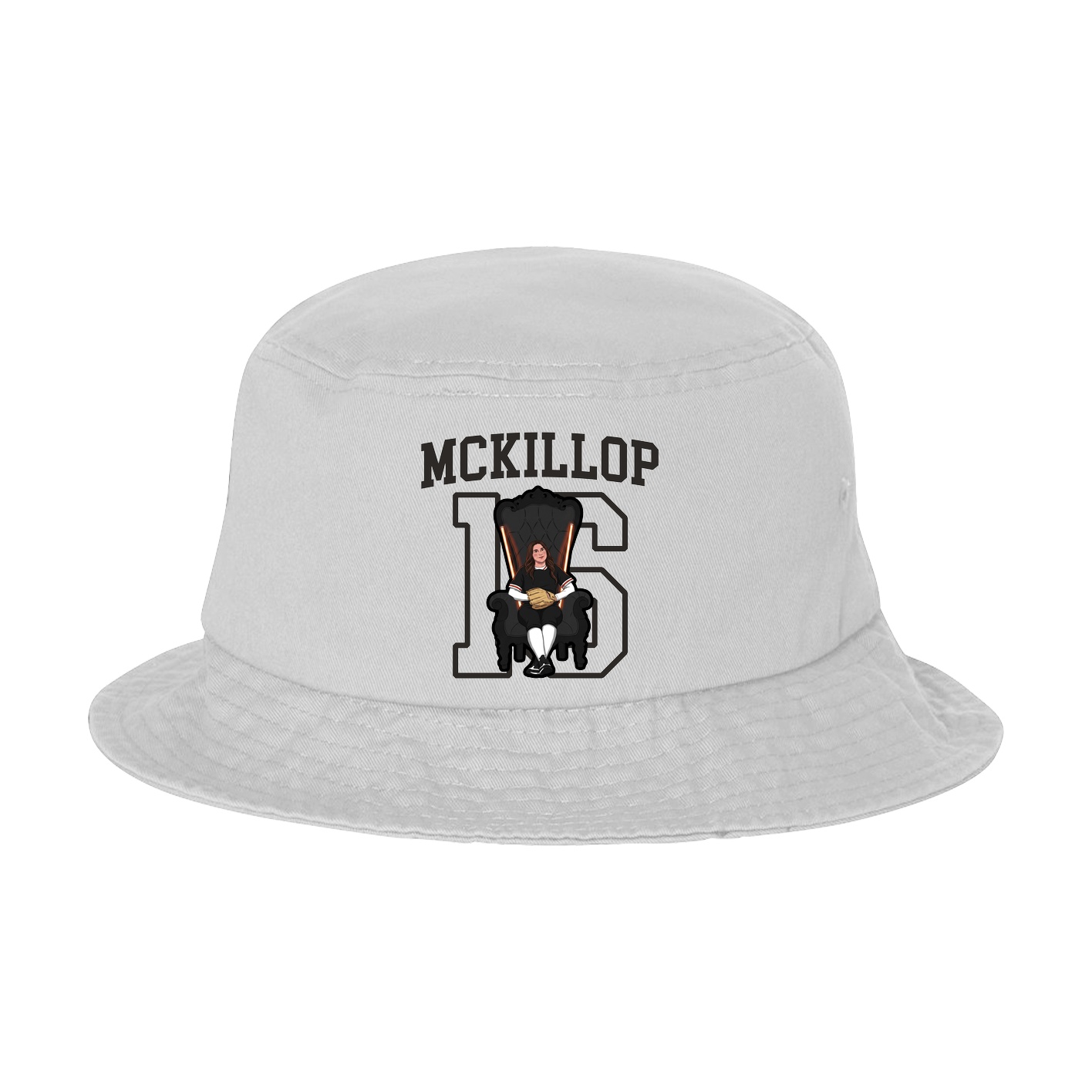 Bucket Cap — Shirsey in White