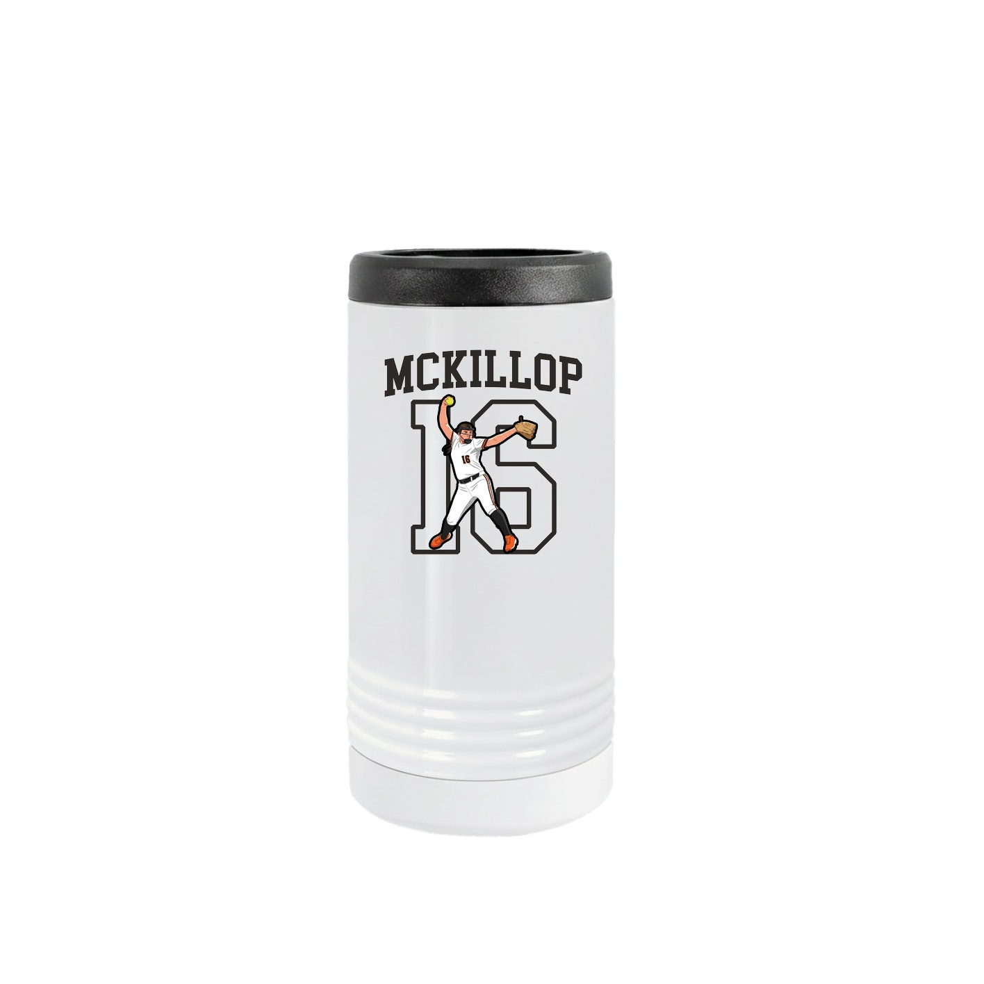 Slim Beverage Holder — Shirsey in White