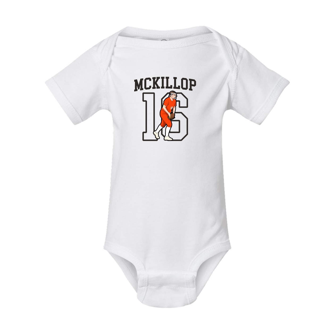 Baby Onesie — Shirsey in White