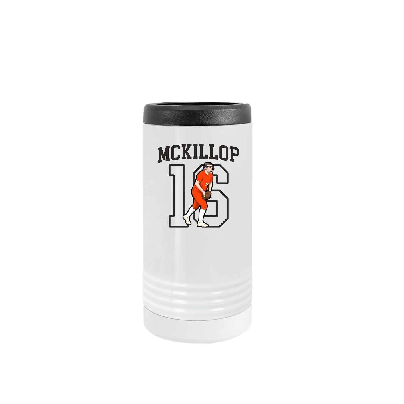 Slim Beverage Holder — Shirsey in White