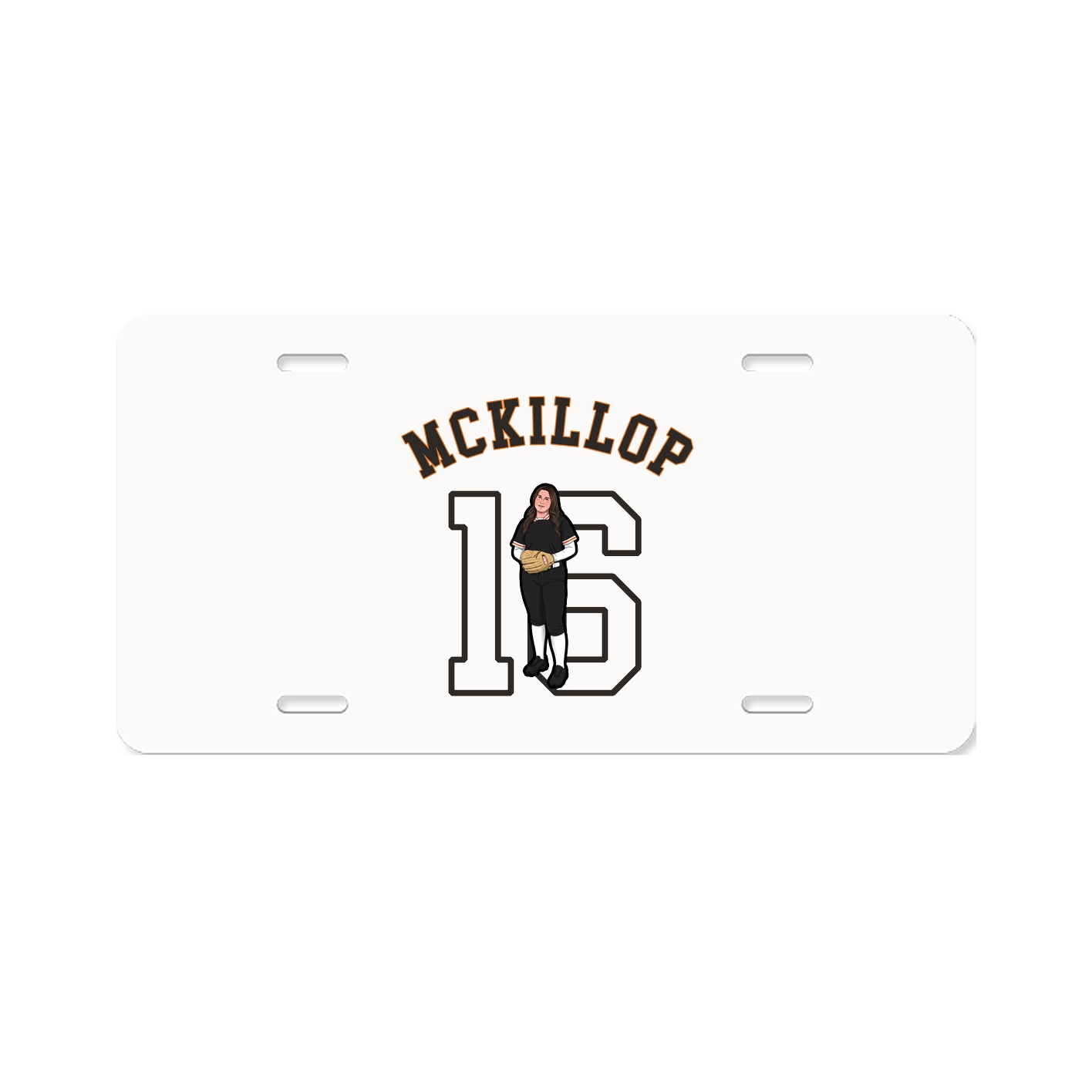 License Plate — Shirsey Arch in Classic