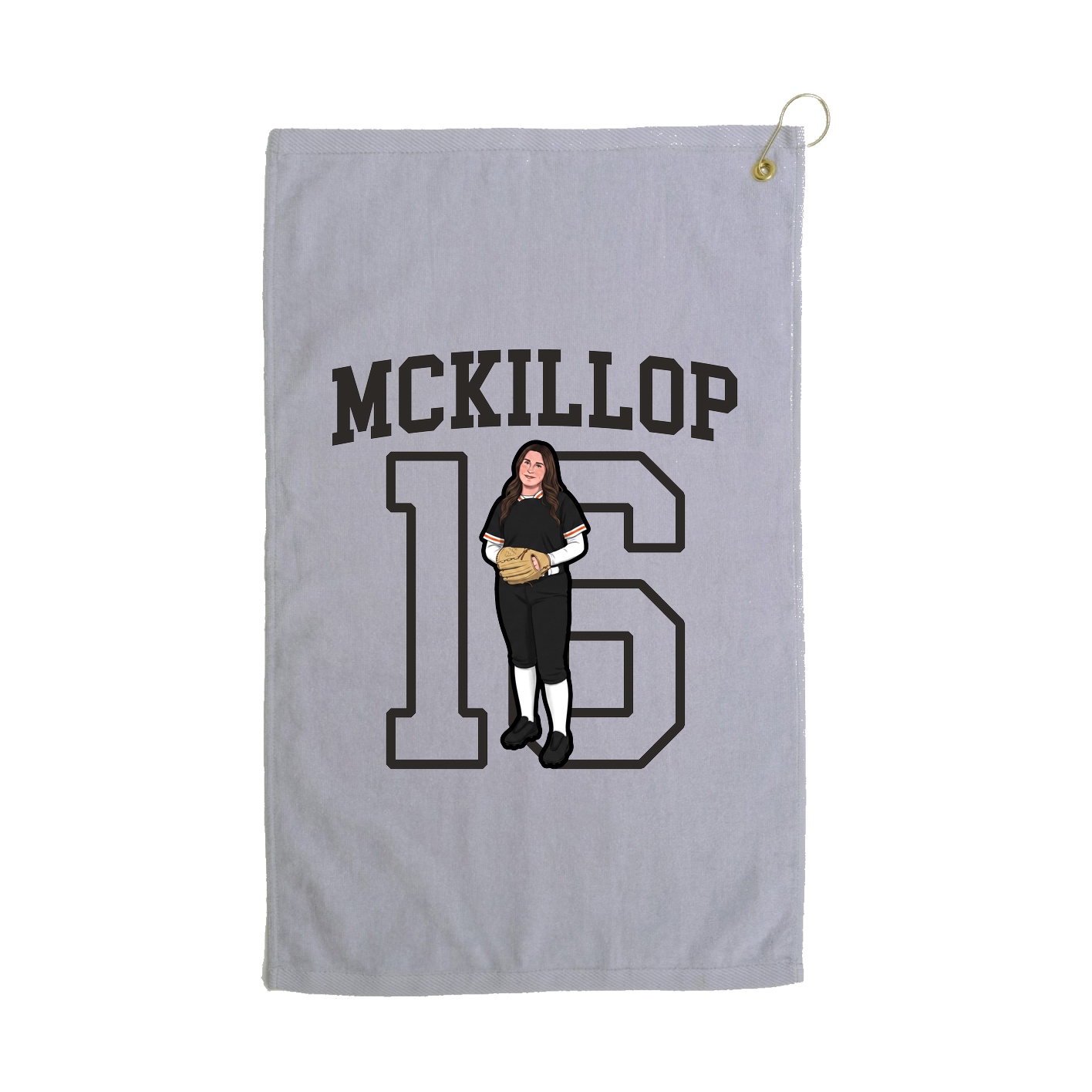 Golf Towel — Shirsey in Grey