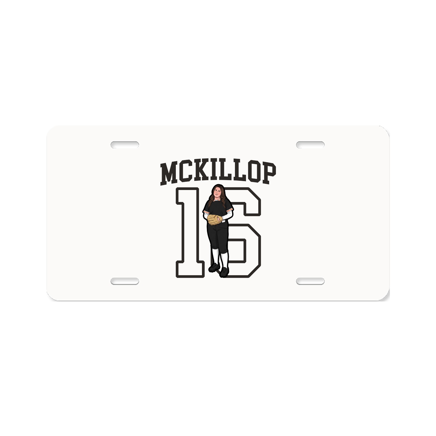 License Plate — Shirsey in Classic