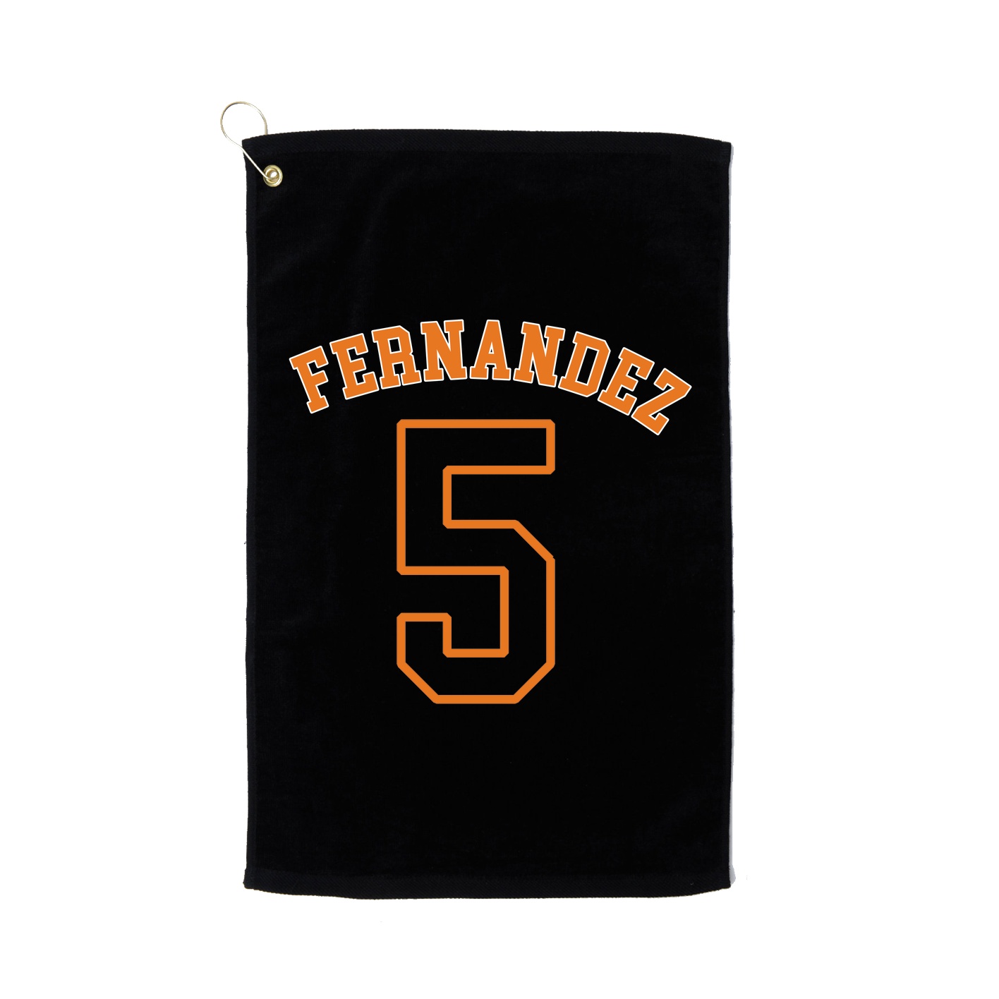 Golf Towel — Shirsey Arch in Black
