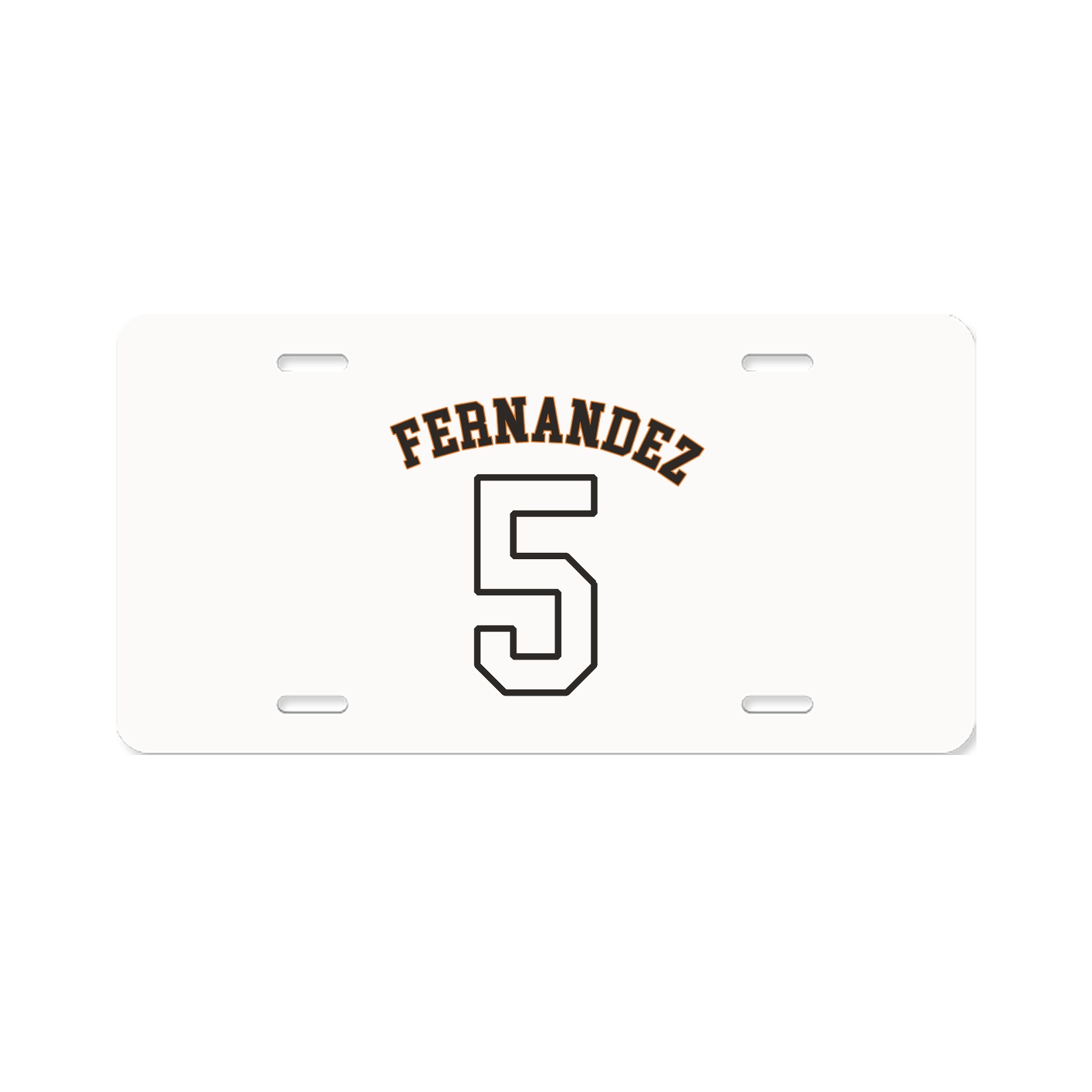 License Plate — Shirsey Arch in Classic