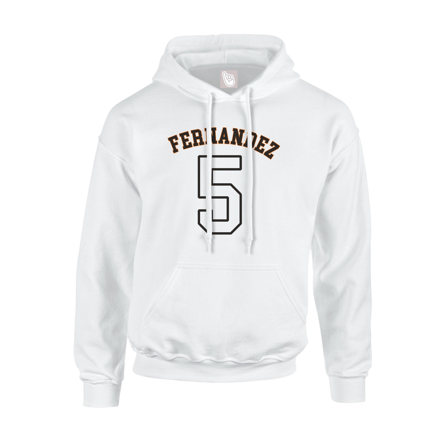 Youth Hoodie — Shirsey Arch in White