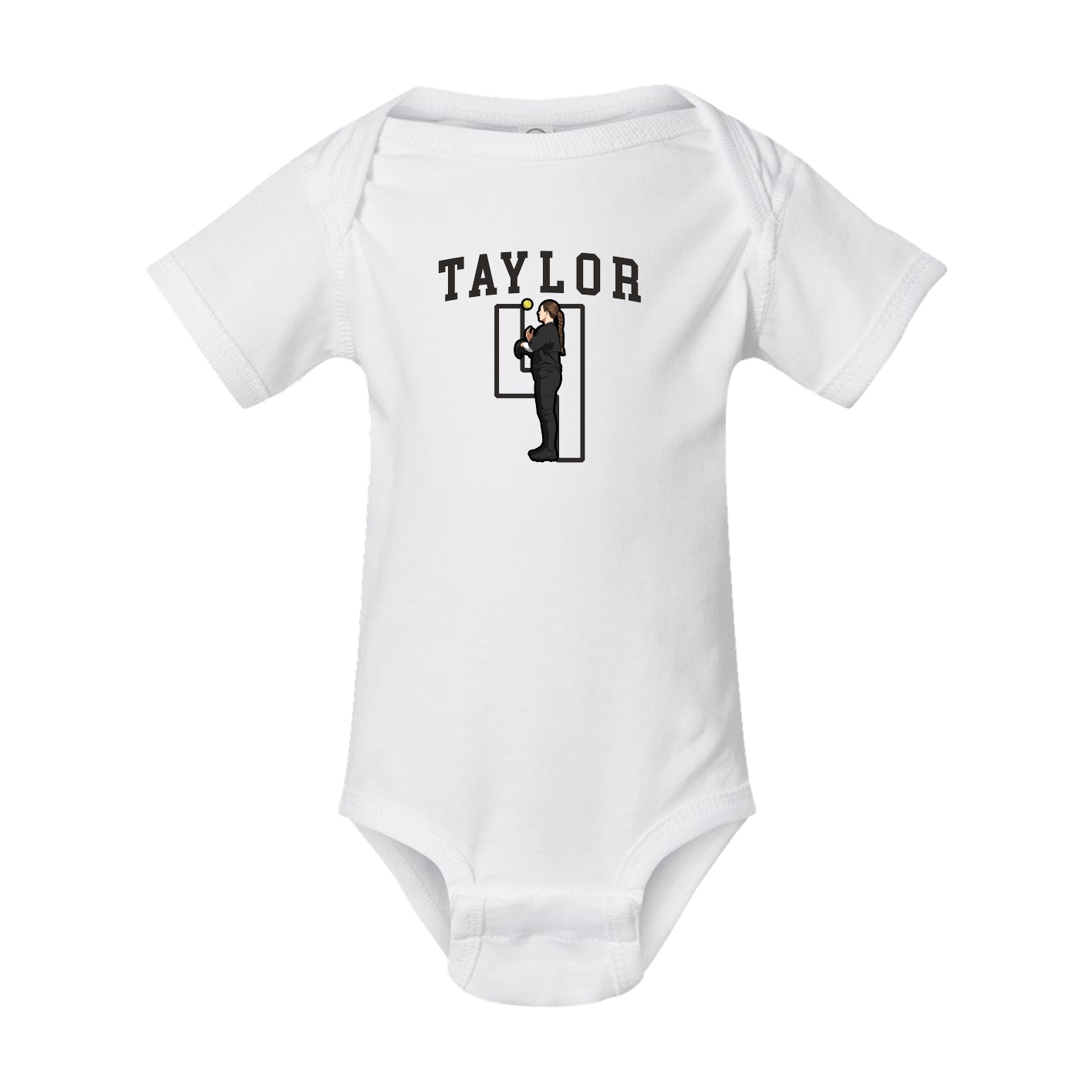 Baby Onesie — Shirsey in White