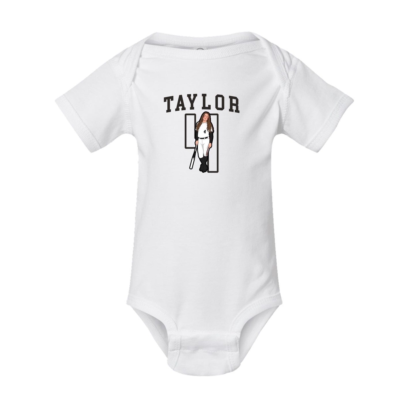 Baby Onesie — Shirsey in White