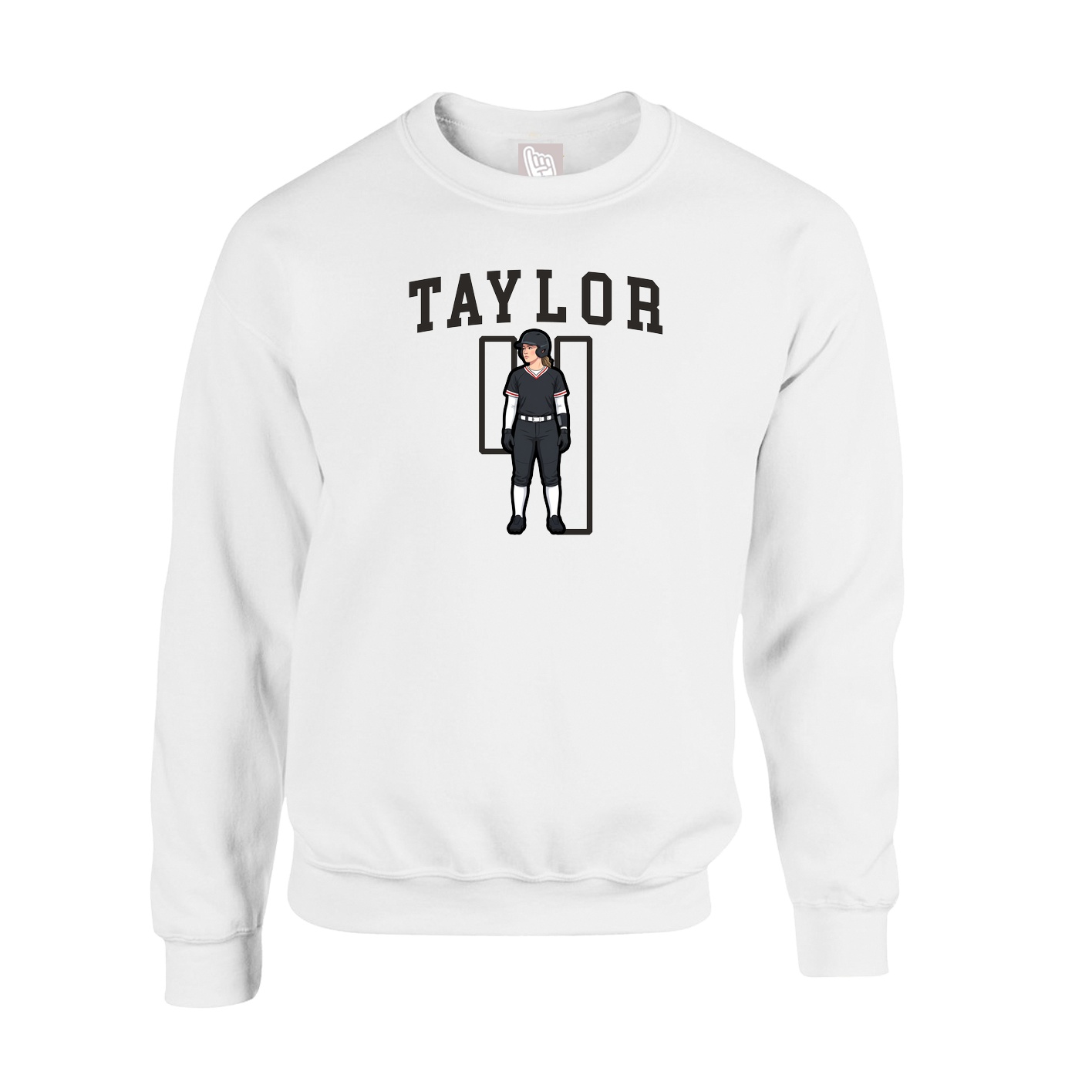 Fleece Crew — Shirsey in White