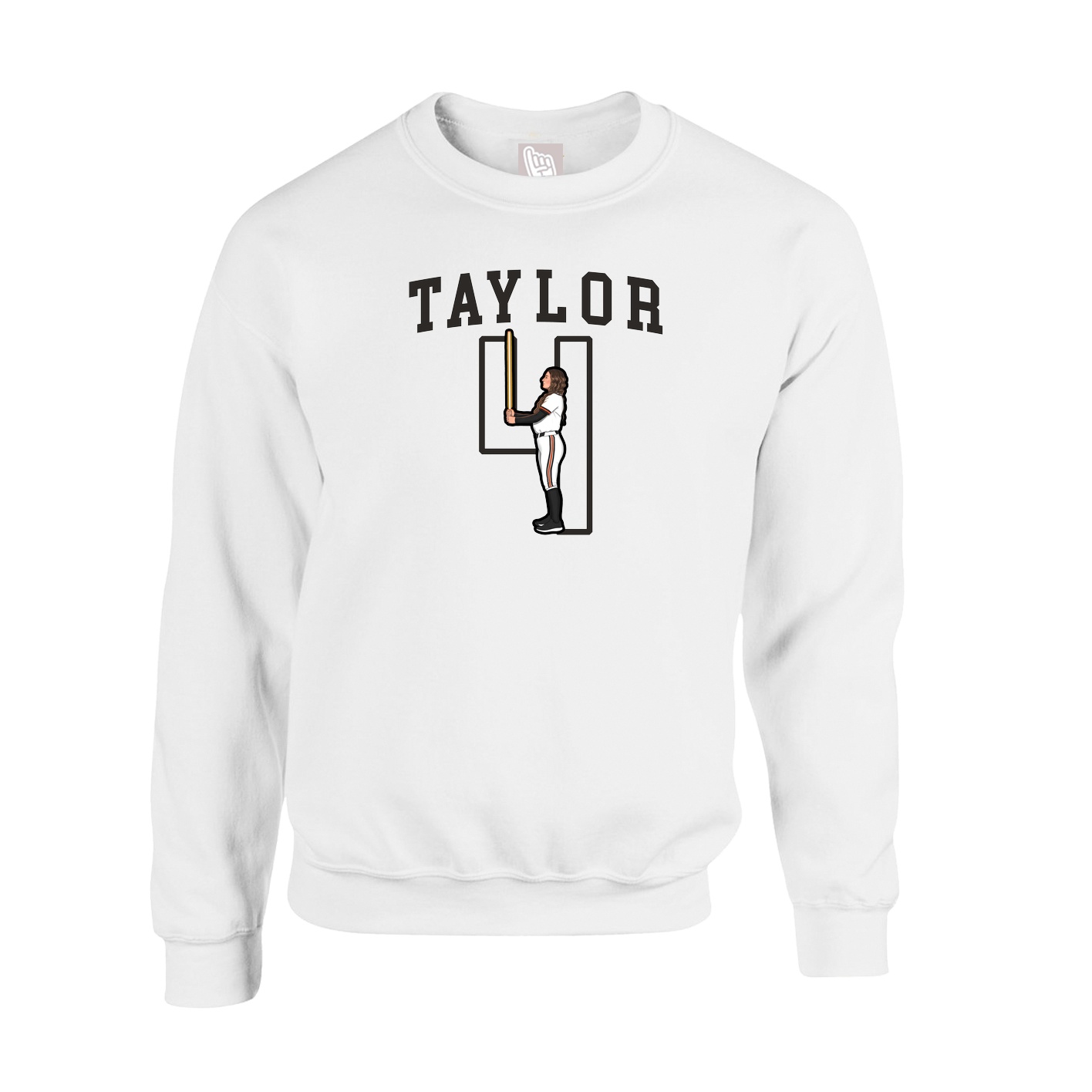 Fleece Crew — Shirsey in White