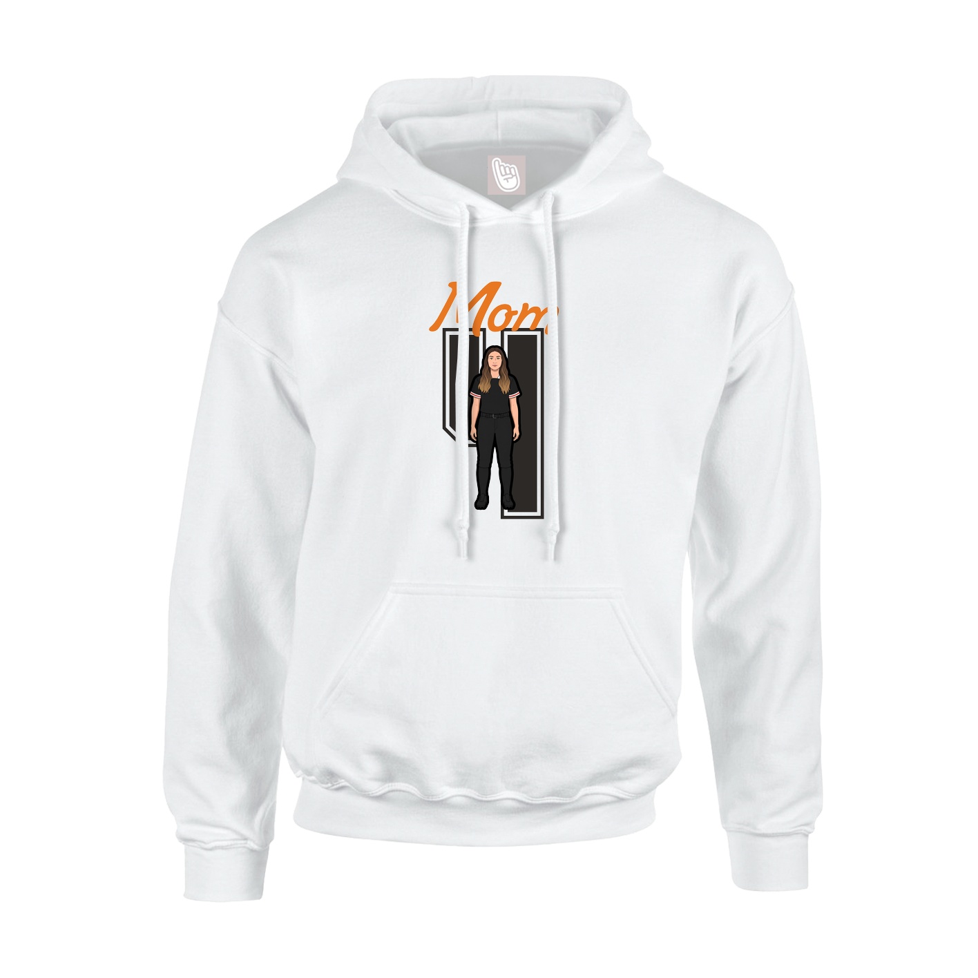 Hoodie — Mothers Day Shirsey in White