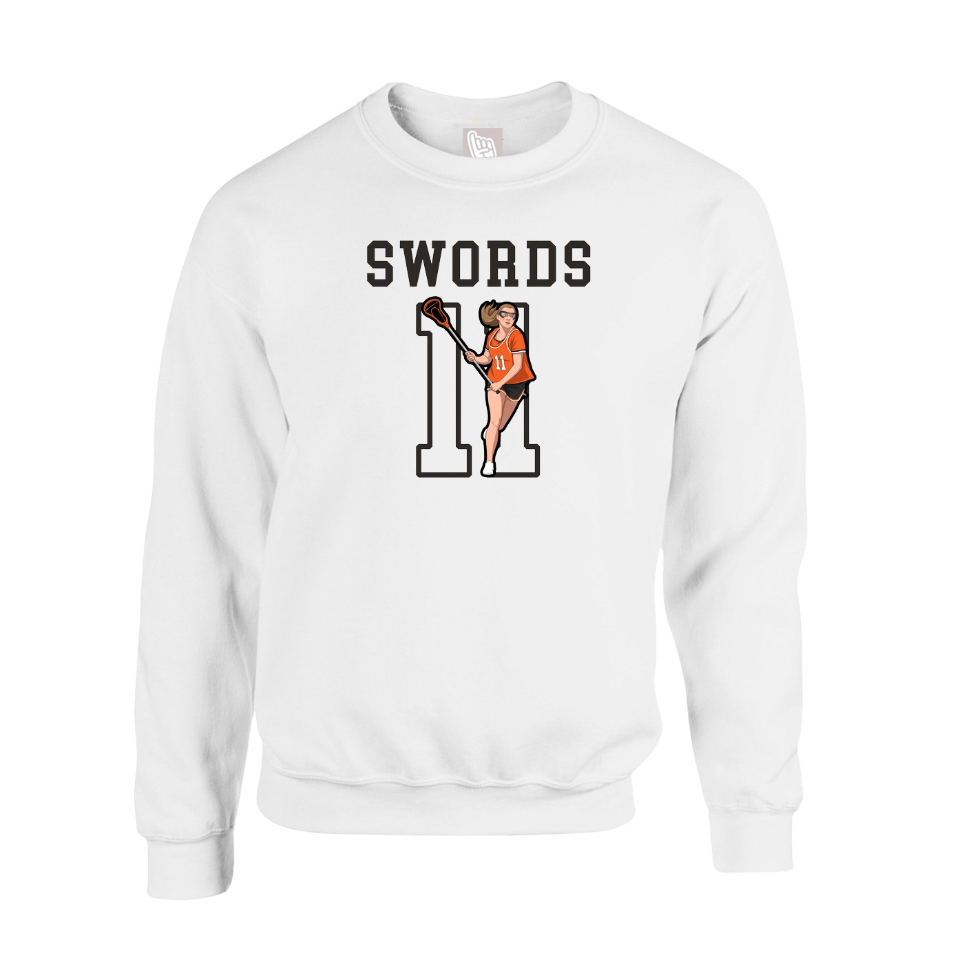 Fleece Crew — Shirsey in White