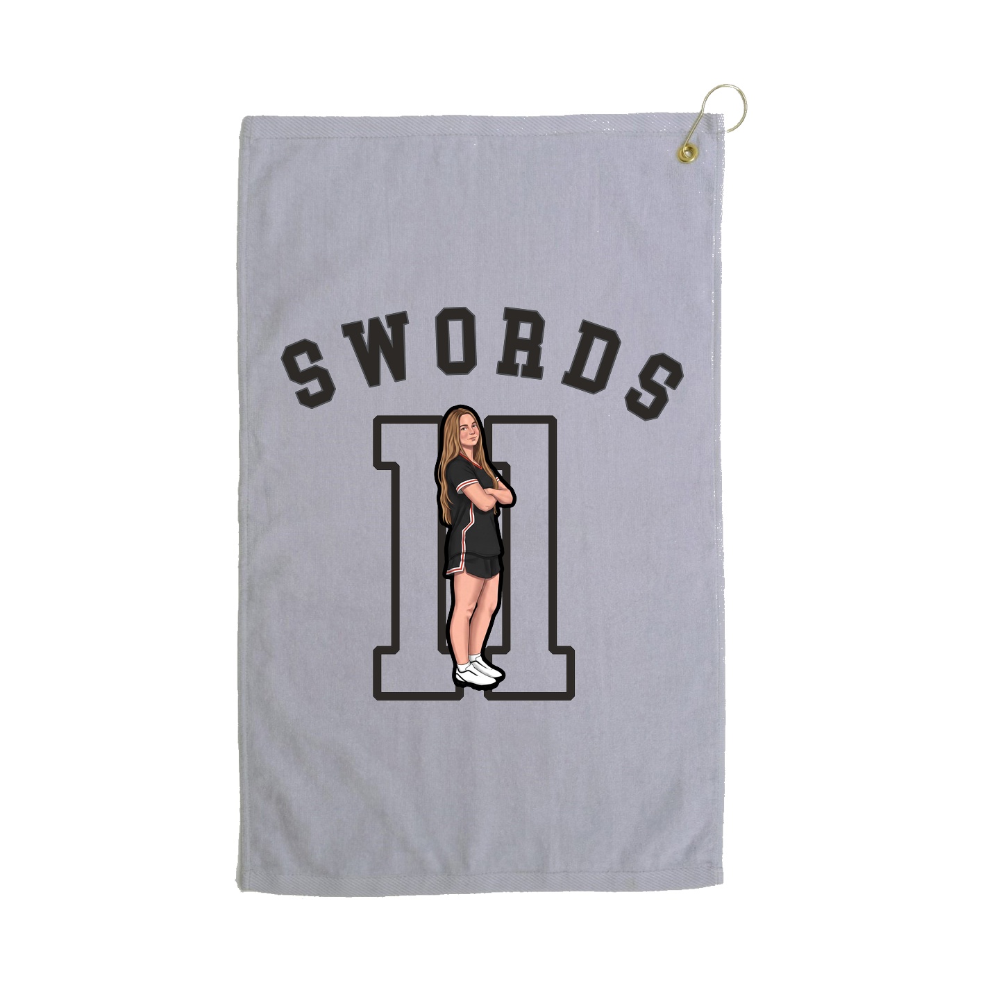 Terry Velour Golf Towel