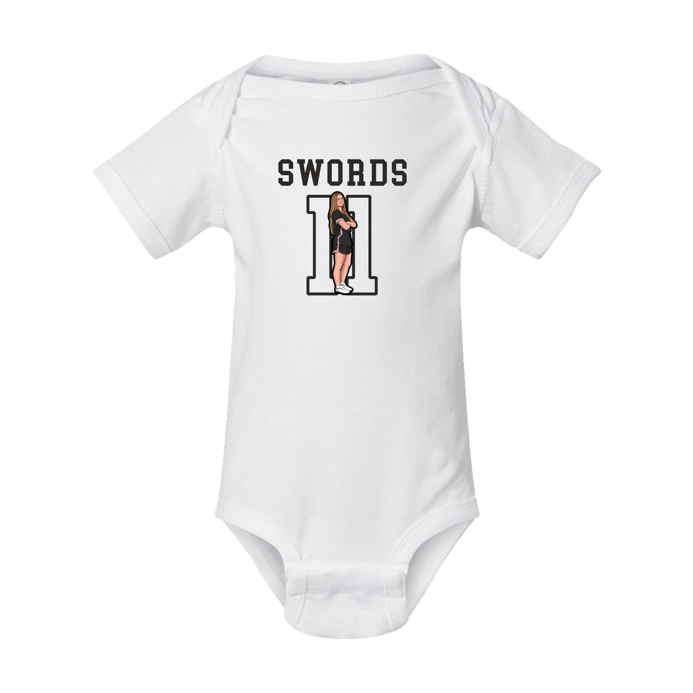 Baby Onesie — Shirsey in White