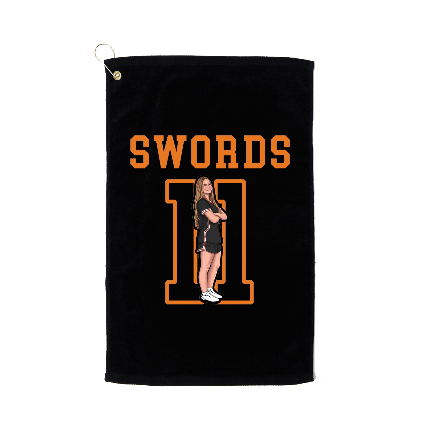 Golf Towel — Shirsey in Black