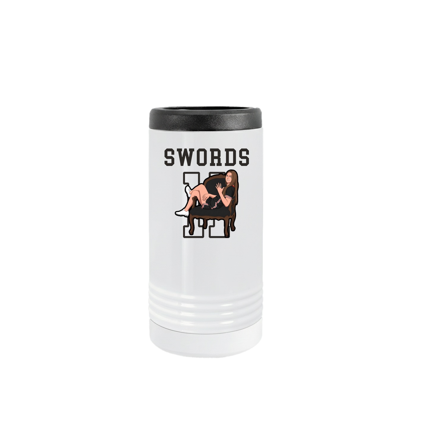 Slim Beverage Holder — Shirsey in White