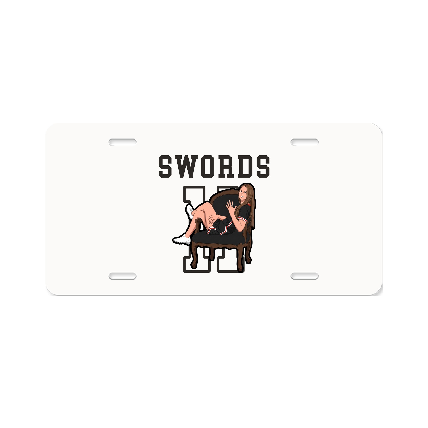 License Plate — Shirsey in Classic